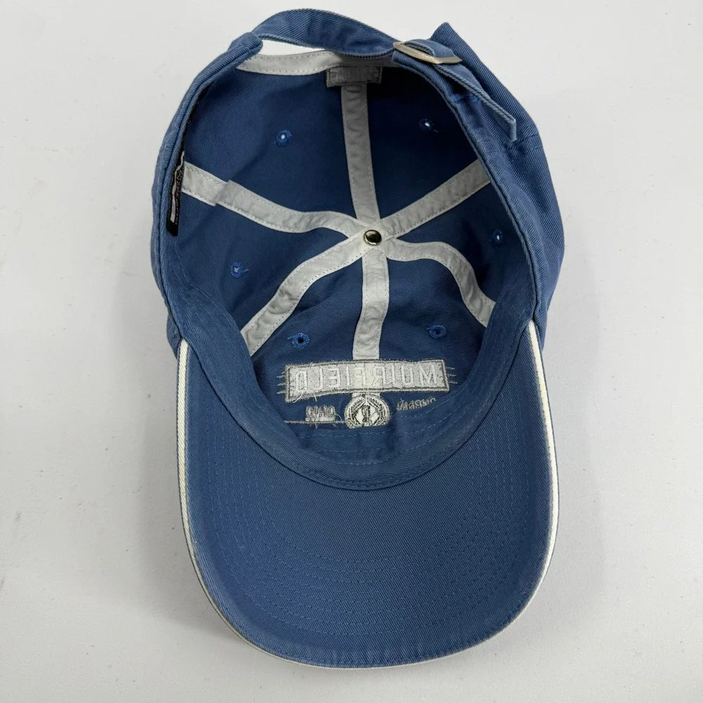 Muirfield Village Golf Hat Mens OSFA Blue Dublin Ohio Golf Course Club